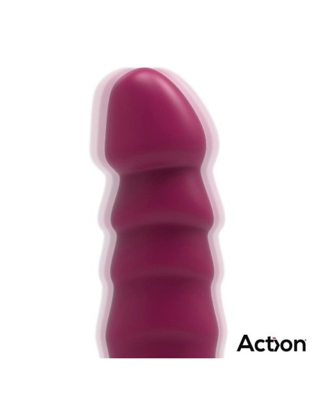 Rocket Vibrador con Thrusting Ultra Jet Thruster con Potente Ventosa