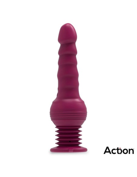 Rocket Vibrador con Thrusting Ultra Jet Thruster con Potente Ventosa