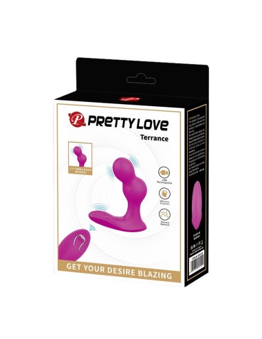 Terrance Plug Anal con vibracion y Control Remoto