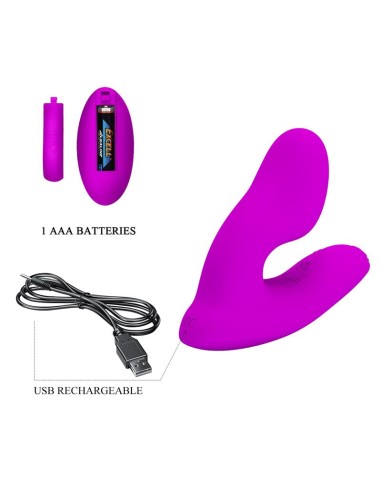 Melvin Plug Anal con Vibracion y Control Remoto