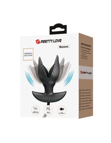 Manson Plut Anal Inflable con Vibracion