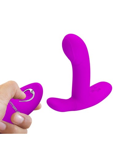 Geri Estimulador con Vibracion y Licking con Control Remoto