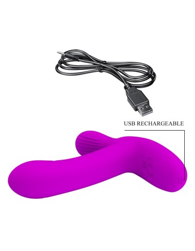 Geri Estimulador con Vibracion y Licking con Control Remoto