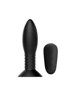 Plug Anal Inflable con Vibracion y Rotacion Control Remoto Mr Play 2