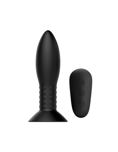 Plug Anal Inflable con Vibracion y Rotacion Control Remoto Mr Play
