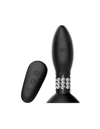 Plug Anal Inflable con Vibracion y Rotacion Control Remoto Mr Play
