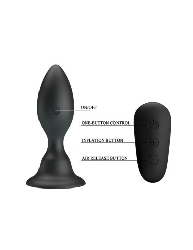 Mr Play Vibrating Anal Plug with Remote Cl50