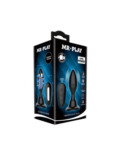 Mr Play Vibrating Anal Plug with Remote Cl50