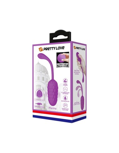 Huevo Vibrador USB Silicona Marina