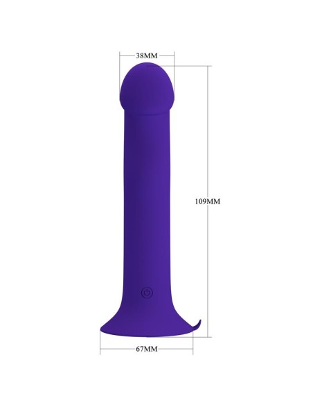 Murray Youth Dildo con Vibracion y Pulsacion