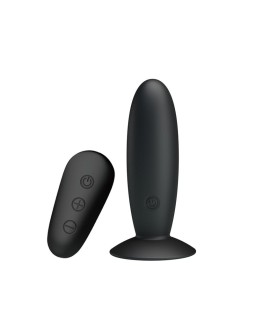Mr Play Plug Anal con Vibracion y Control Remoto USB