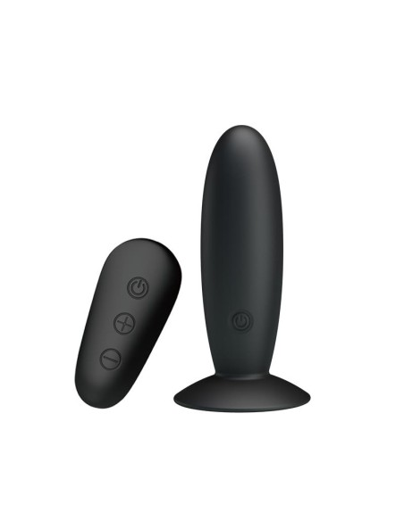 Mr Play Plug Anal con Vibracion y Control Remoto USB