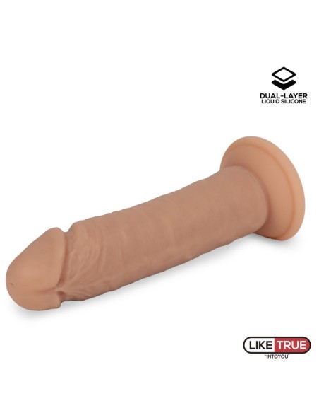 Dildo Realista Silicona Liquida Dual Layer 85