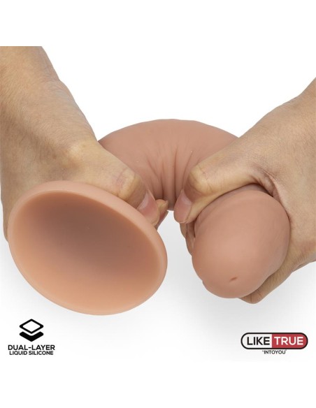 Dildo Realista Silicona Liquida Dual Layer 85