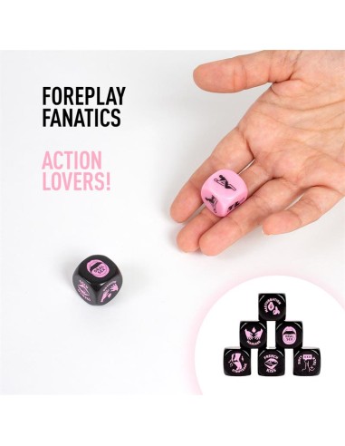 Juego 2 Dados Foreplay Fanatics