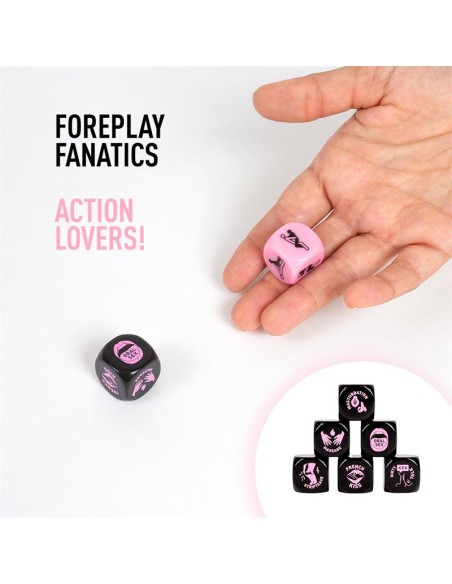 Juego 2 Dados Foreplay Fanatics