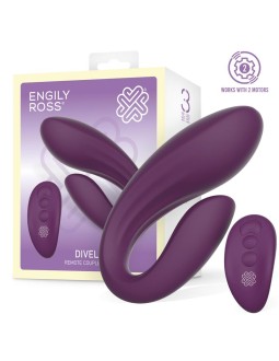 Divel Juguete para Parejas con Control Remoto