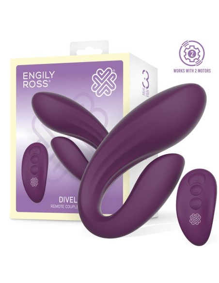 Divel Juguete para Parejas con Control Remoto