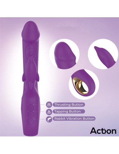 Fliper Vibrador con Thrusting y Doble Pulsacion 3 Motores