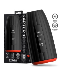 Karter Masturbador Avanzado con Vibracion Calor y Pantalla Digital
