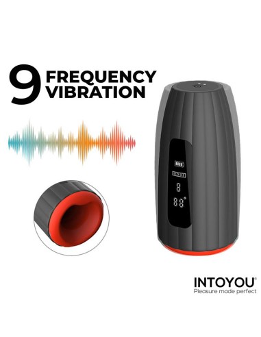 Karter Masturbador Avanzado con Vibracion Calor y Pantalla Digital