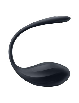 Ribbed Petal con Satisfyer Connect APP Negro 2