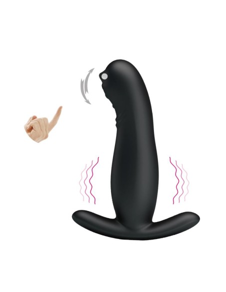 Masajeador Prostatico con Vibracion y Finger
