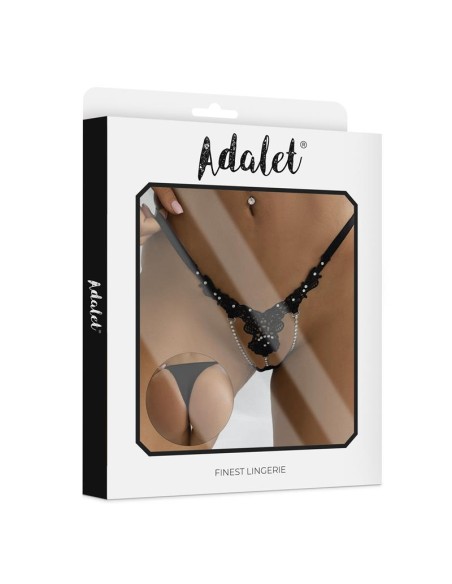 Emillie Tanga de Encaje con Brillantes