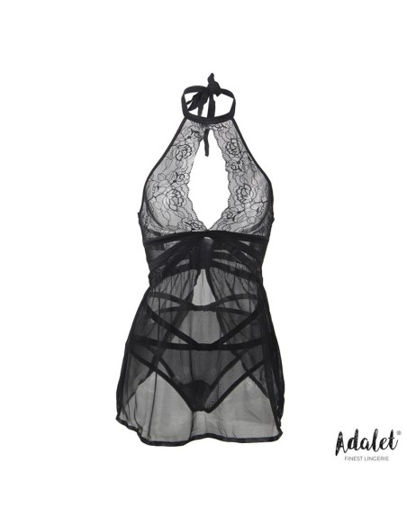 Nova Babydoll Espalda Abierta y Tanga