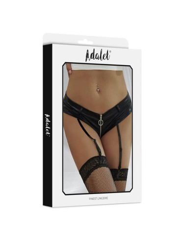 Nisa Braguitas con Liguero y Cremallera