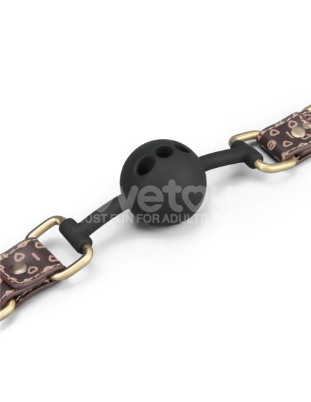 Rebellion Reign Mordaza de Bola de Silicona Transpirable