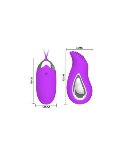 Pretty Love Vibrador a Control Remoto Eden CL40