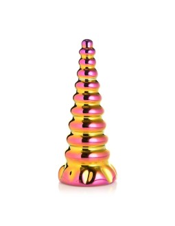 Dildo de Vidro de Borosilicato Twilinght Rainbow