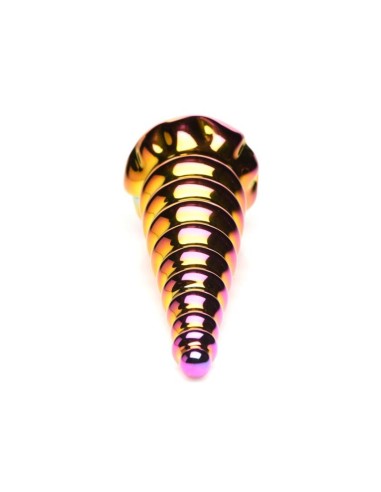 Dildo de Vidro de Borosilicato Twilinght Rainbow