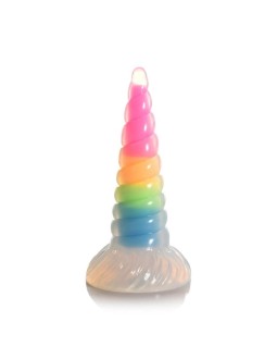 Dildo Luminiscente Rainbow Brilla en la Oscuridad